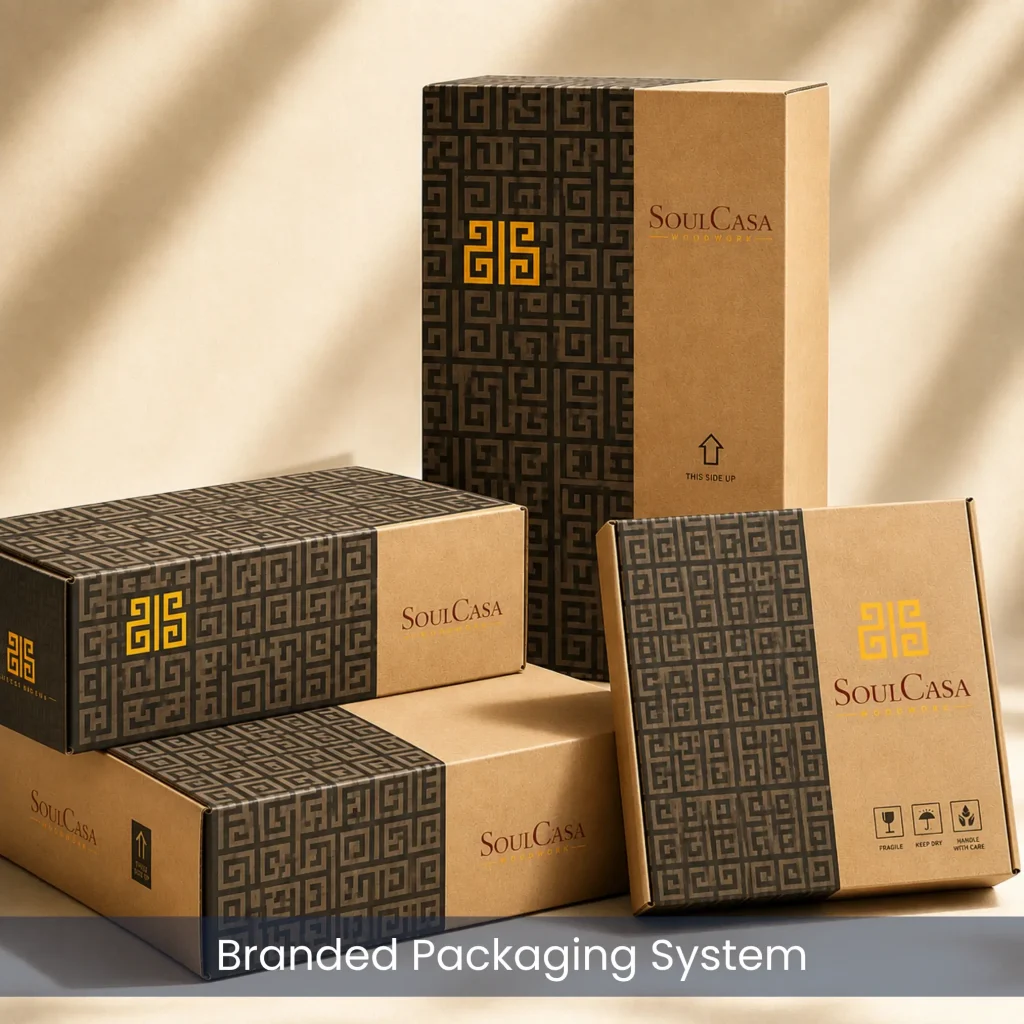 Soul Casa x Fishyhue Studio® - Branded Packaging System